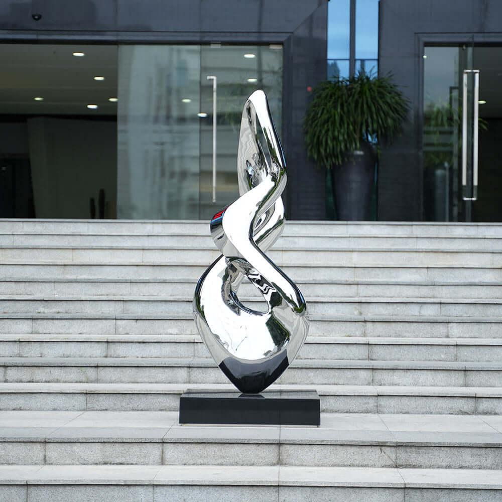 MPSP Outdoor Garden Stainless Steel Abstract Sculpture
