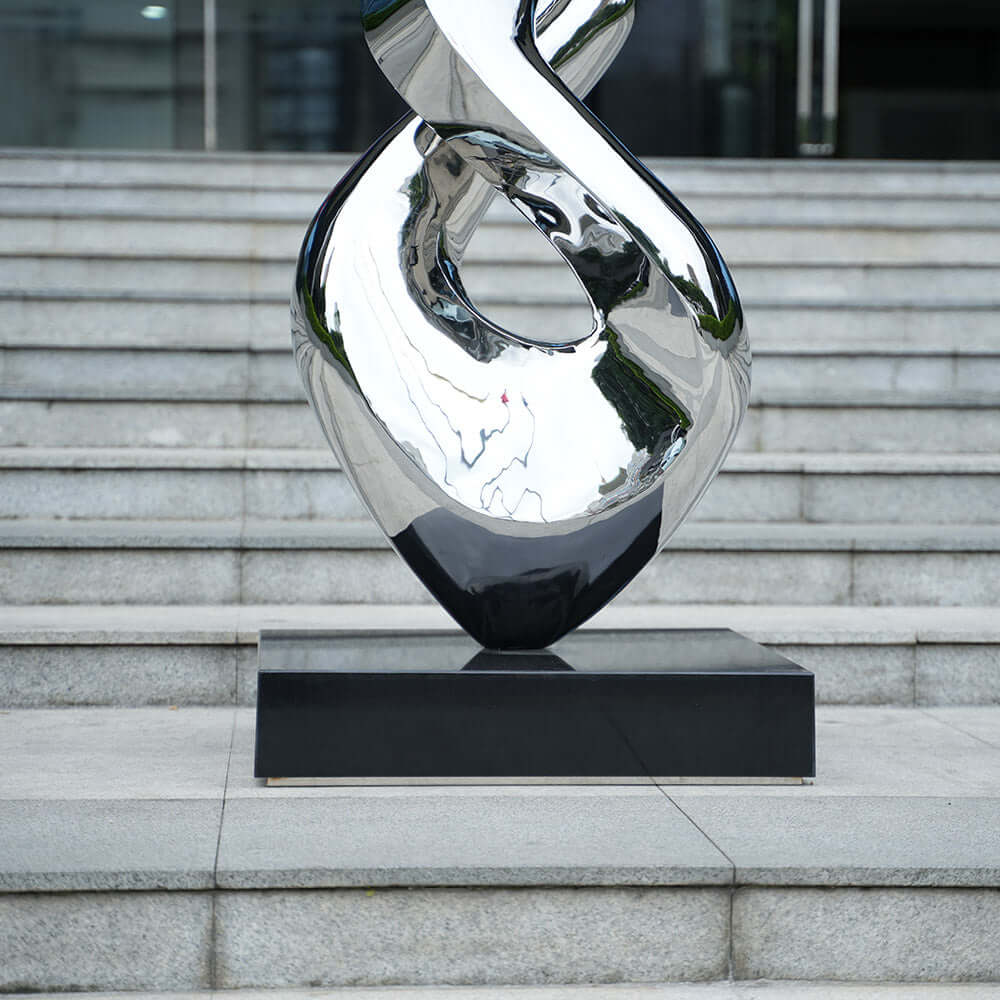 MPSP Outdoor Garden Stainless Steel Abstract Sculpture